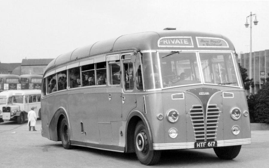  Leyland Tiger PS1/1 Harrington (FC35F) 1952 года  (UK) (фото 1 из 1)